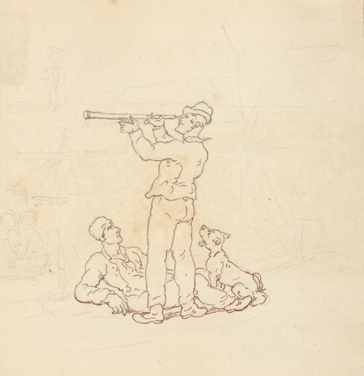 Album Drawing by Thomas Rowlandson