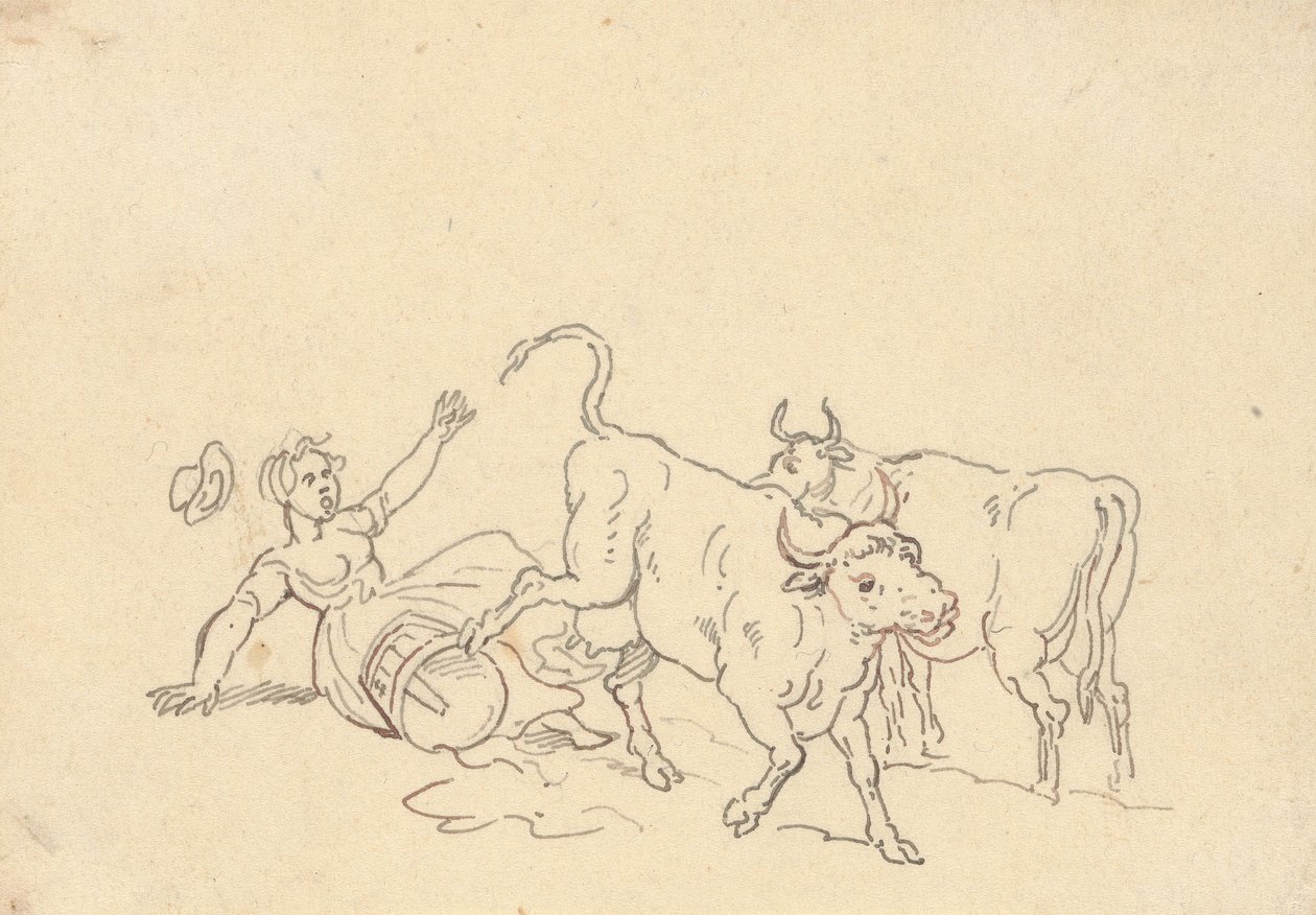 Album Drawing by Thomas Rowlandson