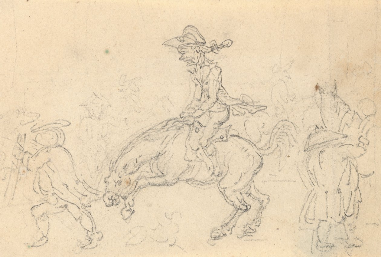Album Drawing by Thomas Rowlandson