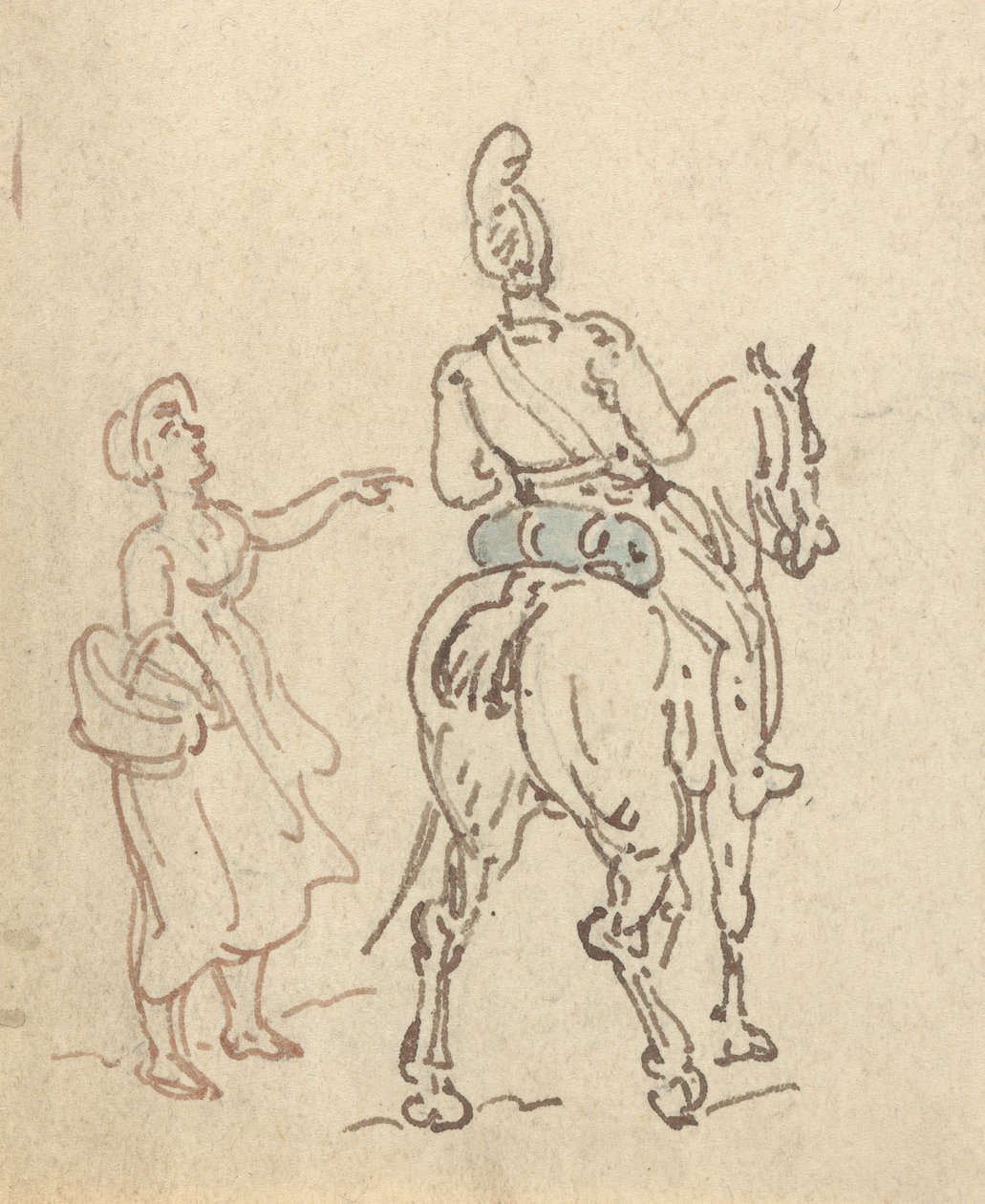 Album Drawing by Thomas Rowlandson