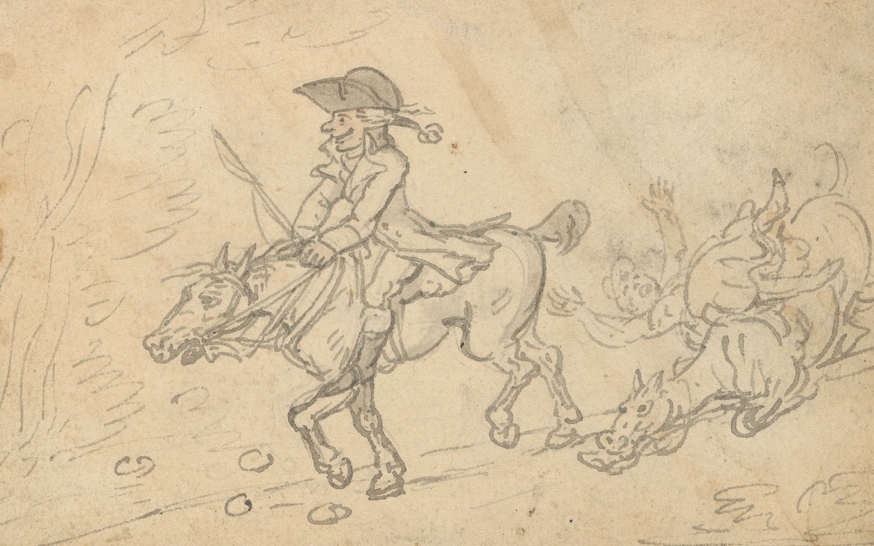 Album Drawing by Thomas Rowlandson