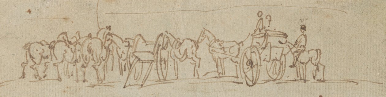 Album Drawing by Thomas Rowlandson
