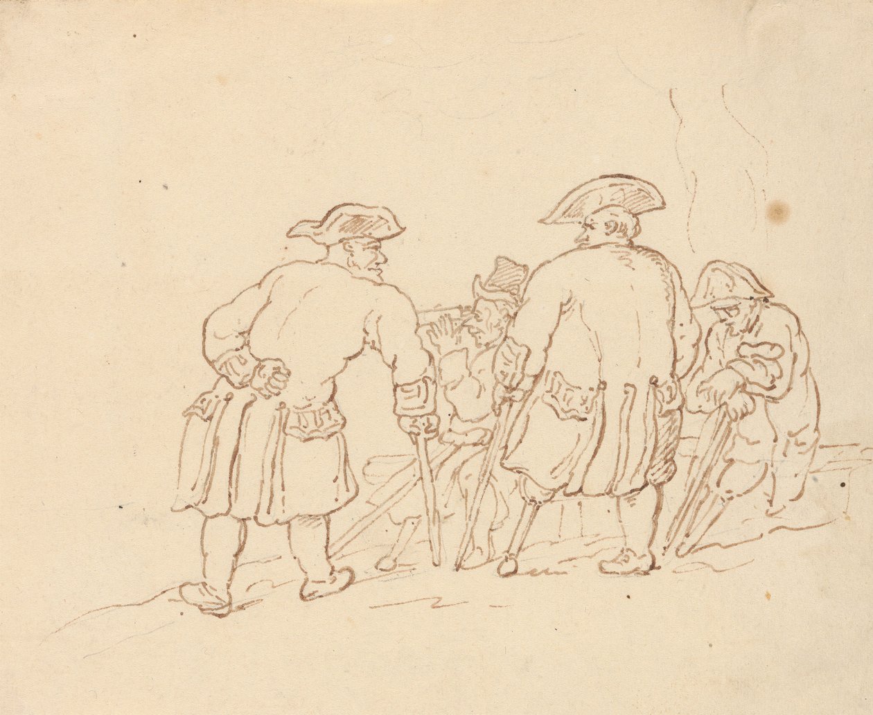 Album Drawing by Thomas Rowlandson