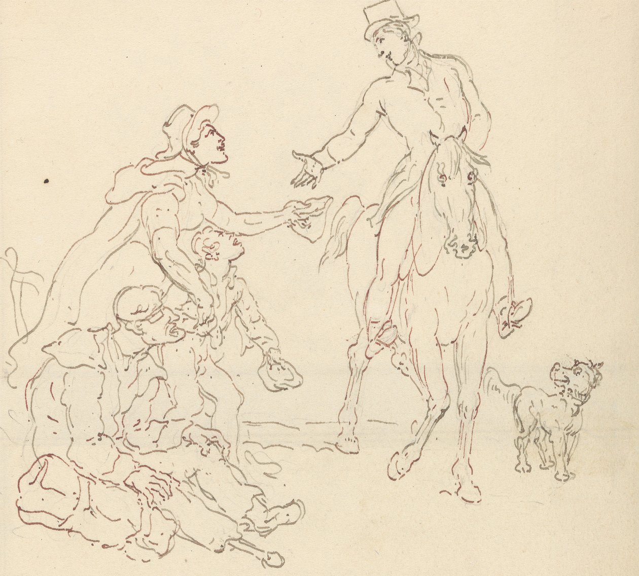 Album Drawing by Thomas Rowlandson