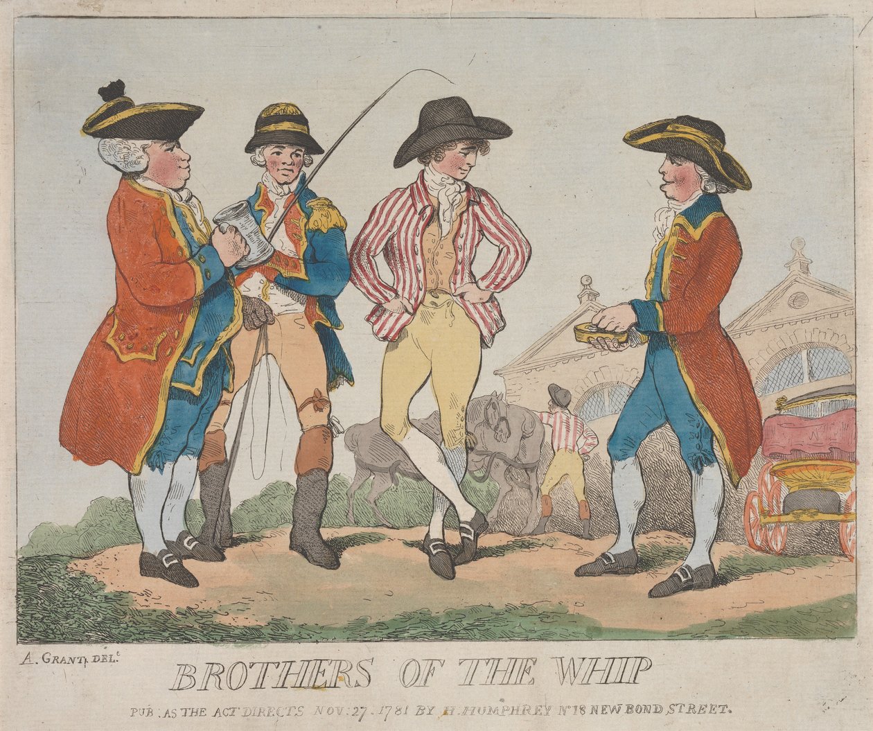 Brothers of the Whip by Thomas Rowlandson