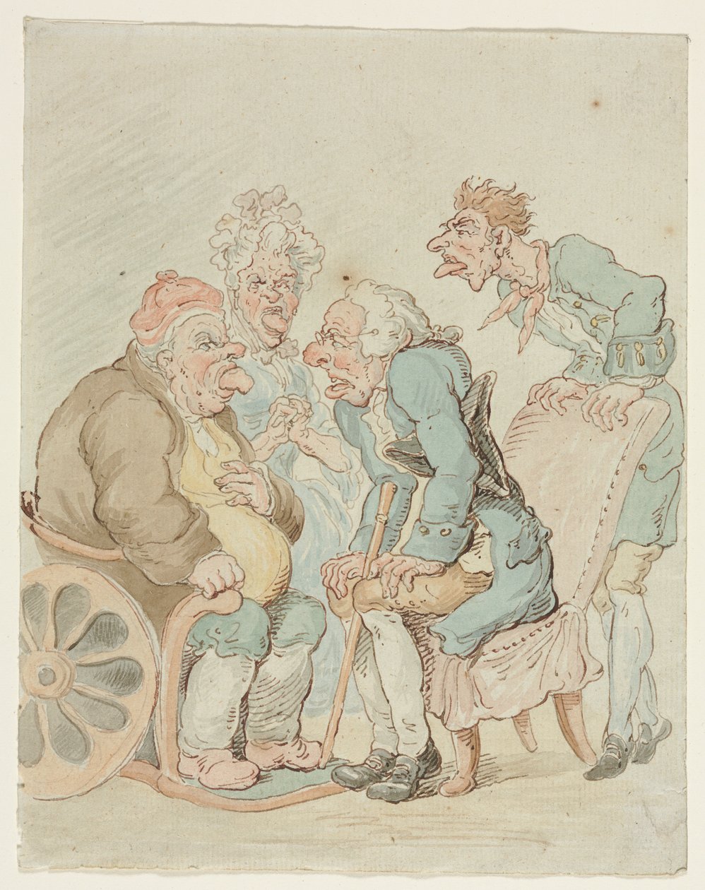 Doctor by Thomas Rowlandson: High-quality fine art print