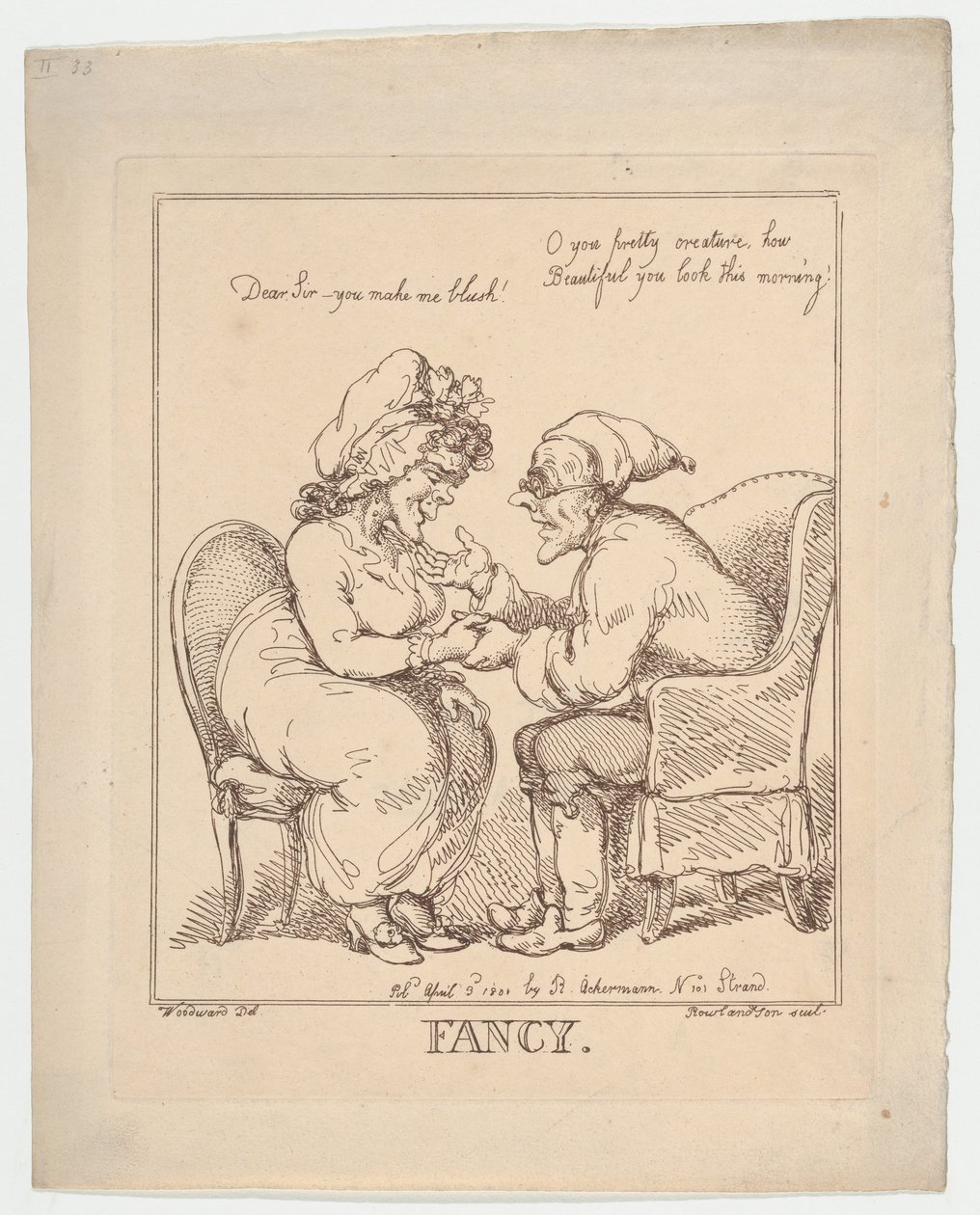 Fancy by Thomas Rowlandson