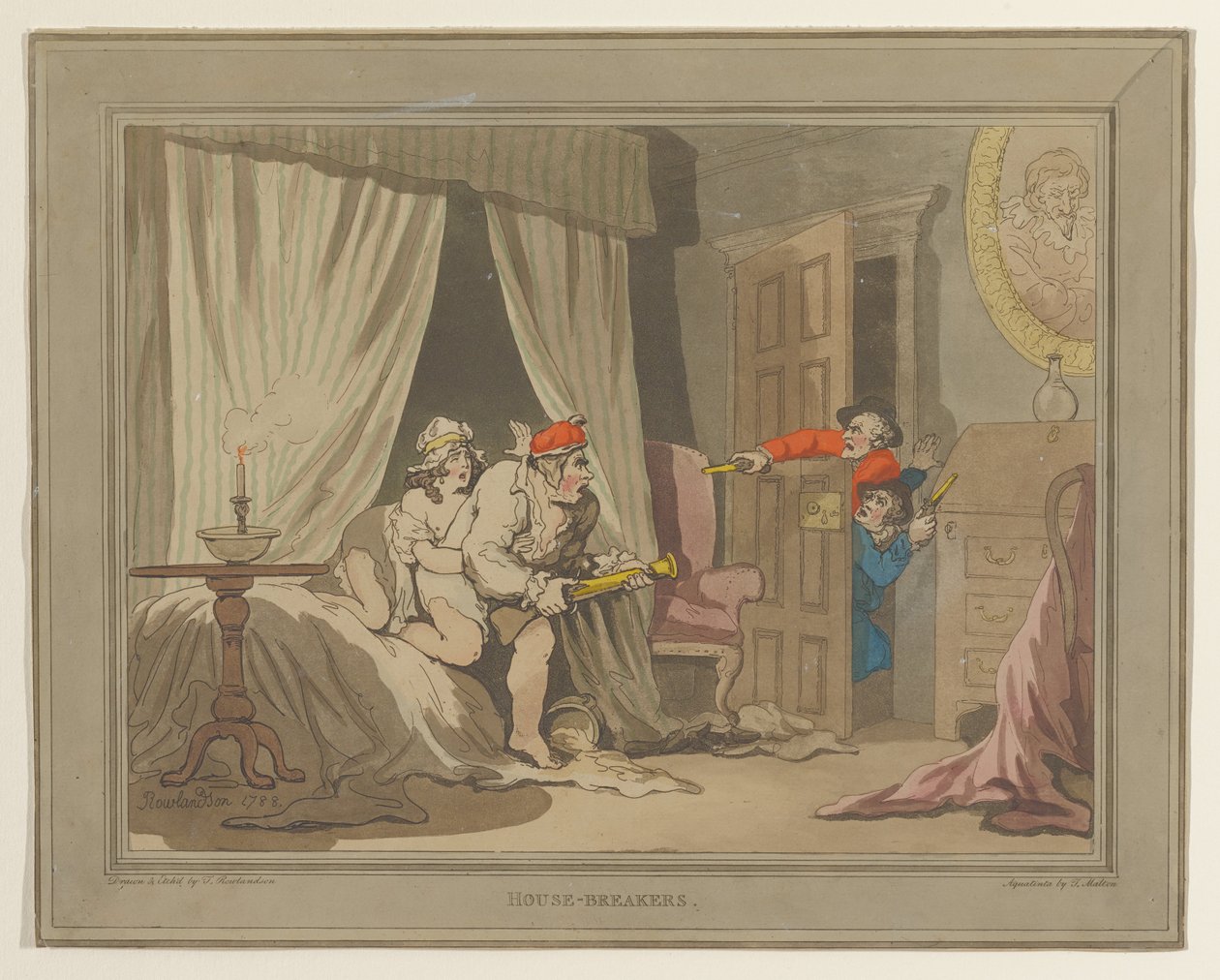 House Breakers by Thomas Rowlandson