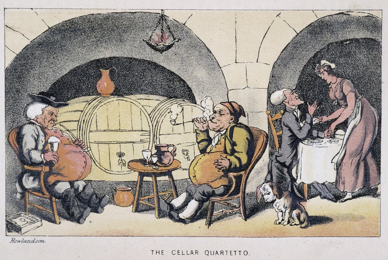 The Doctor in a Cellar - in 