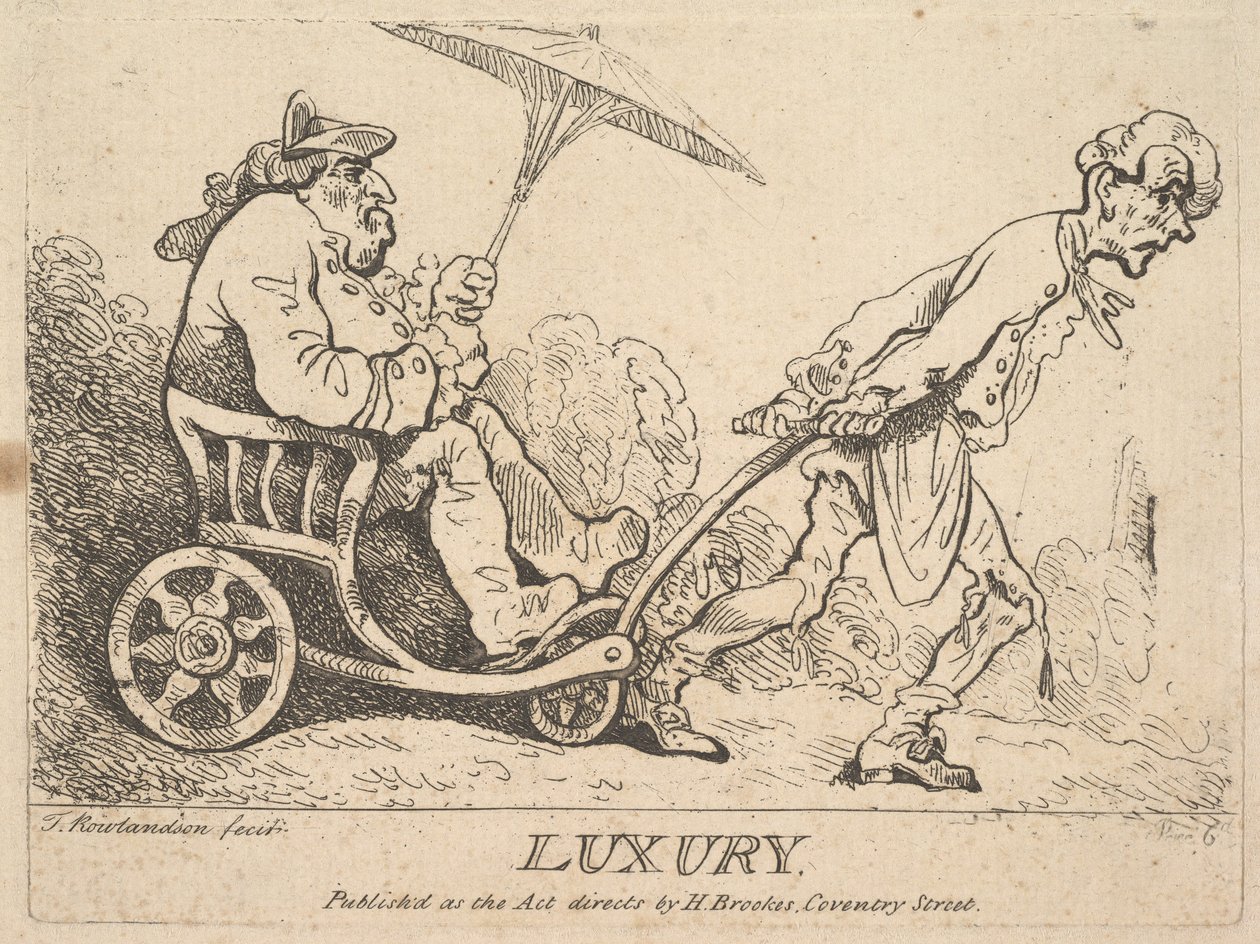 Luxury by Thomas Rowlandson