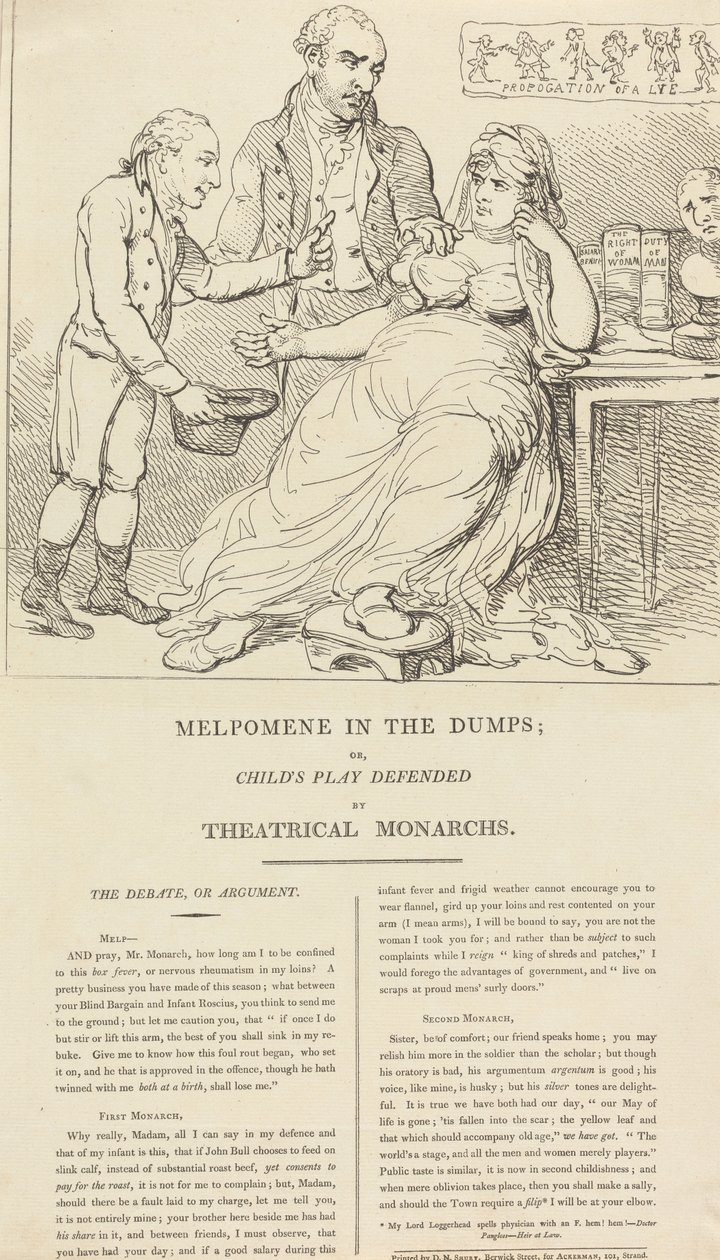 Melpomene in the Dumps; or, Child