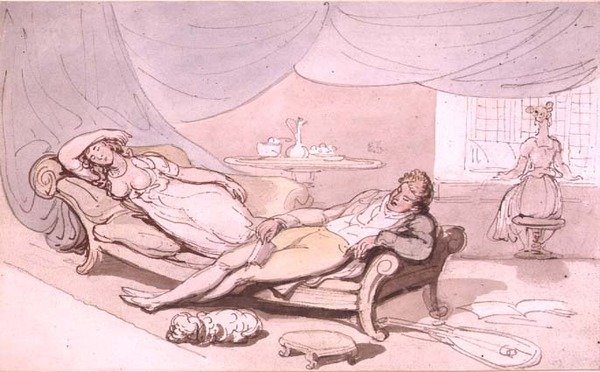 Music at Home by Thomas Rowlandson