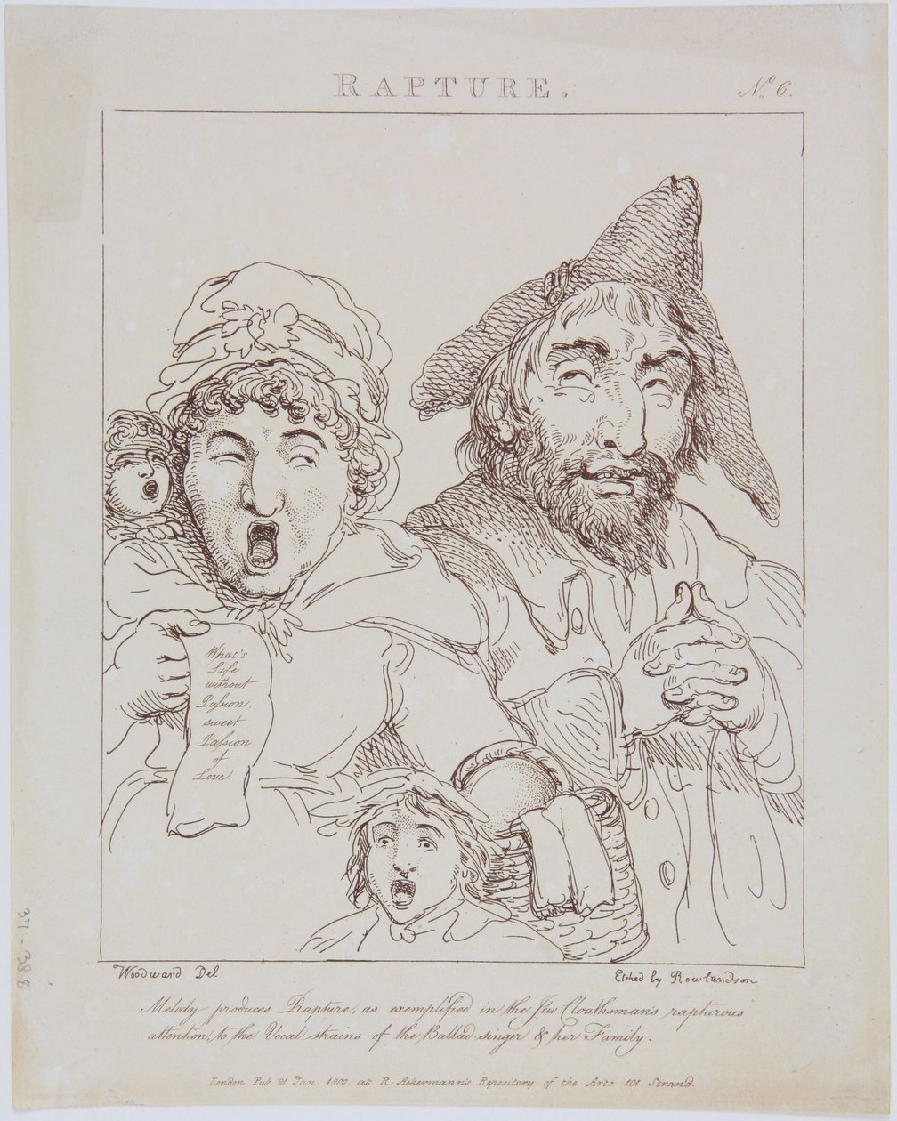 Rapture, No. 6 by Thomas Rowlandson