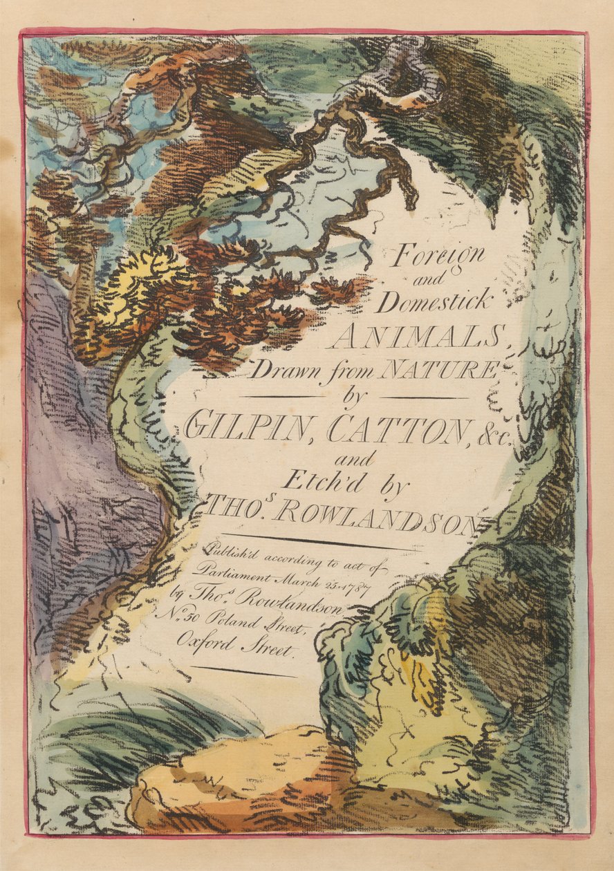 Set of Eight with Title-Page. 
