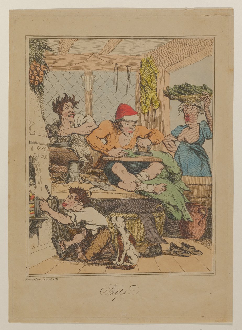 Snips by Thomas Rowlandson