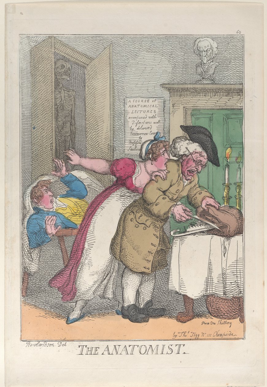 The Anatomist by Thomas Rowlandson