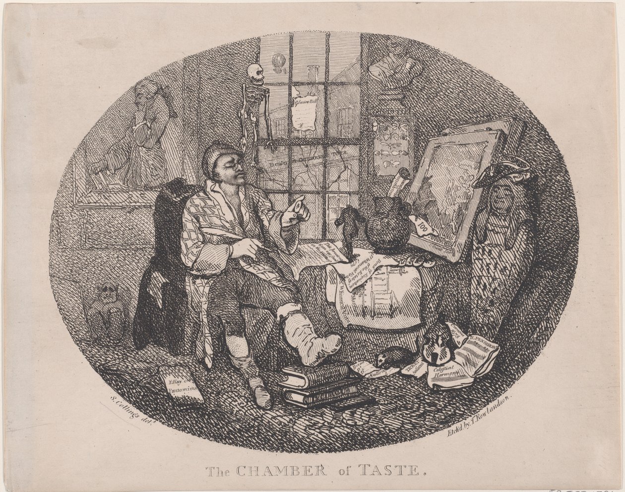 The Chamber of Taste by Thomas Rowlandson