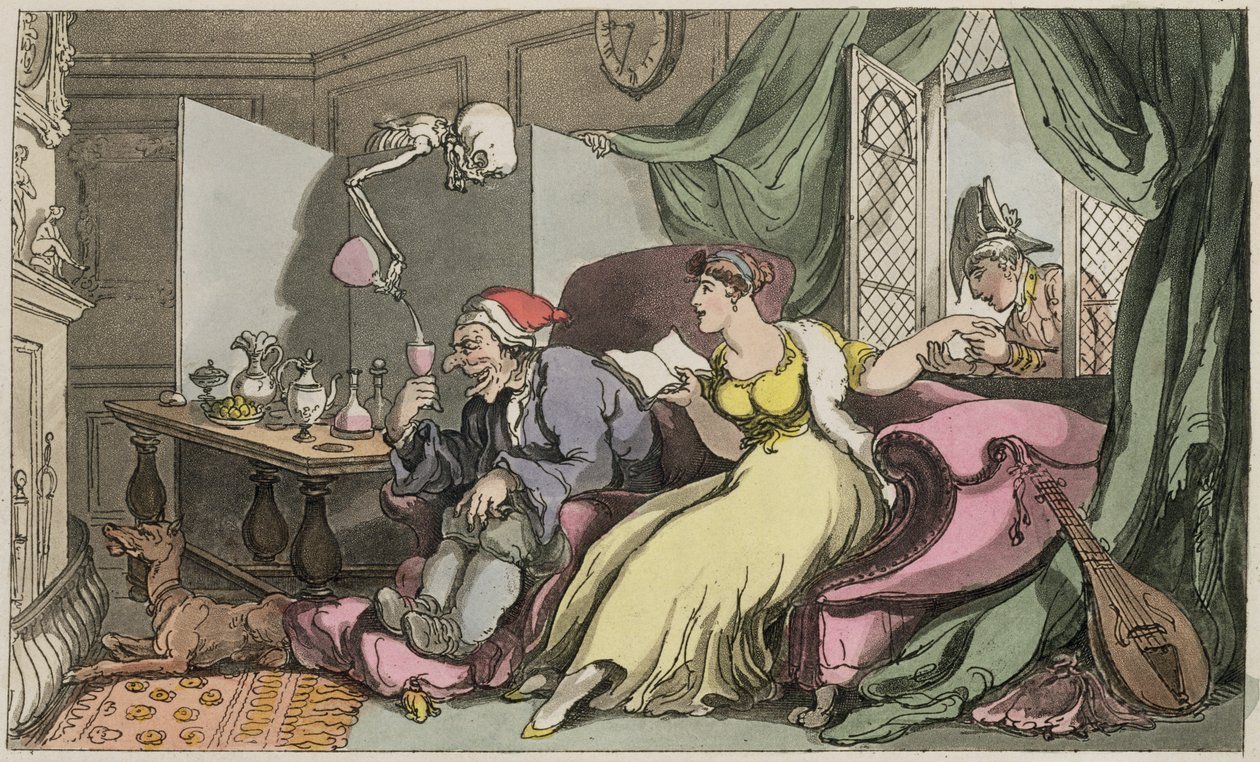 The Honeymoon, Illustration from 