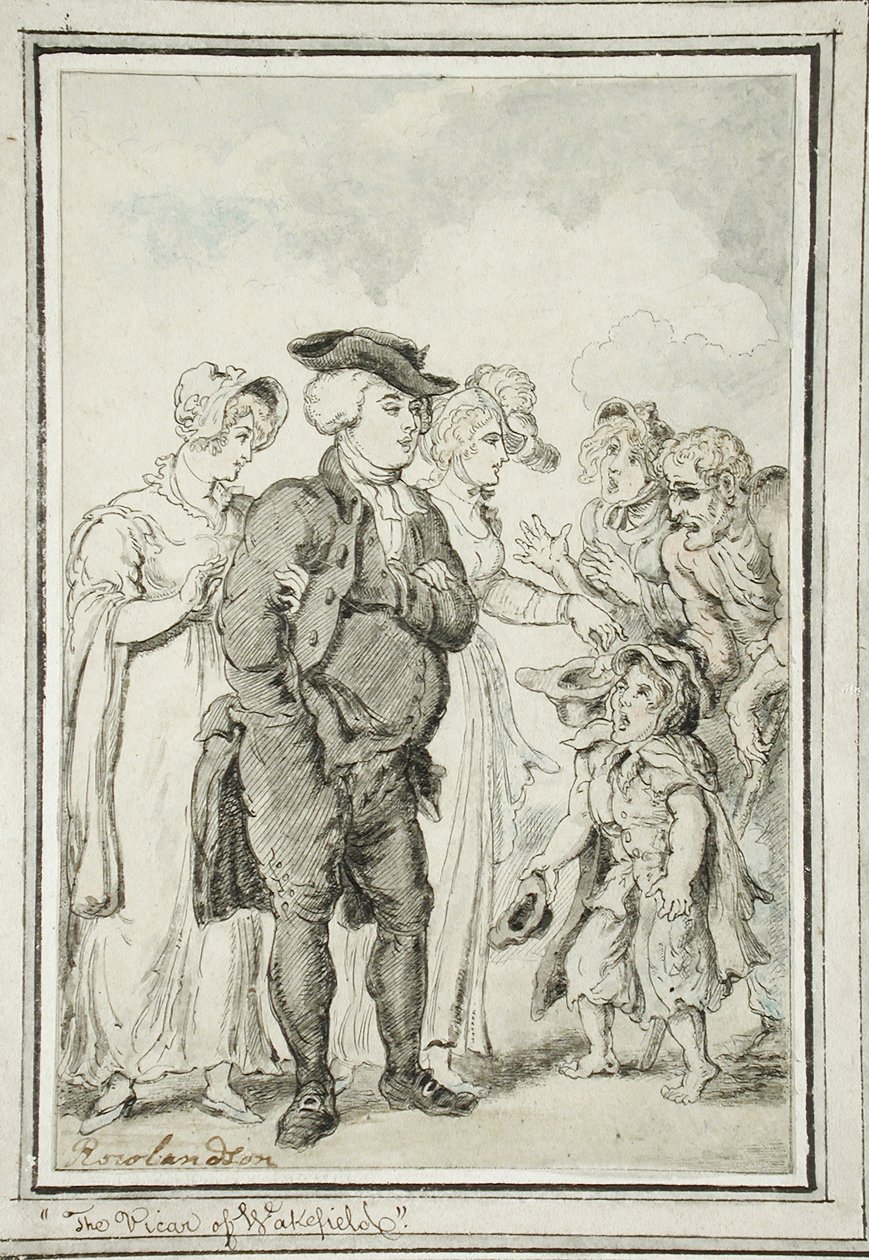 The Vicar of Wakefield by Thomas Rowlandson