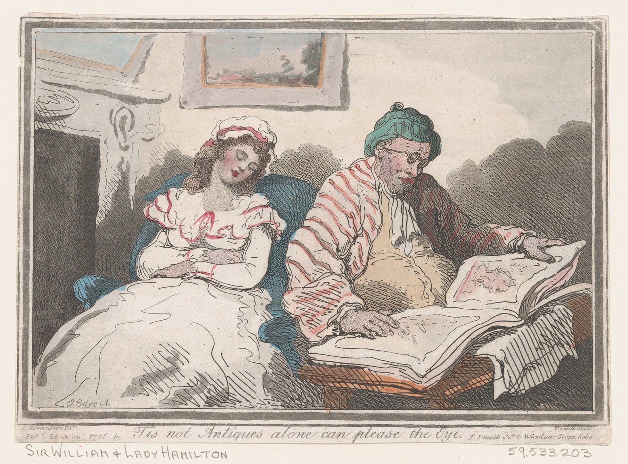 Tis not Antiques Alone can Please the Eye, or Tastes Differ, November 20, 1786 by Thomas Rowlandson