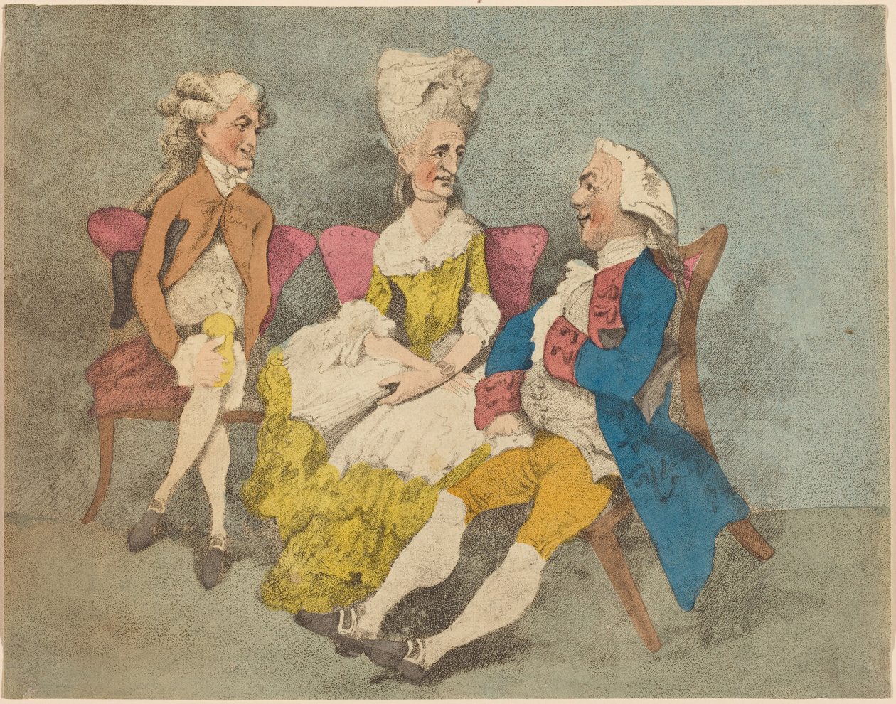 Two Strings to Your Bow by Thomas Rowlandson