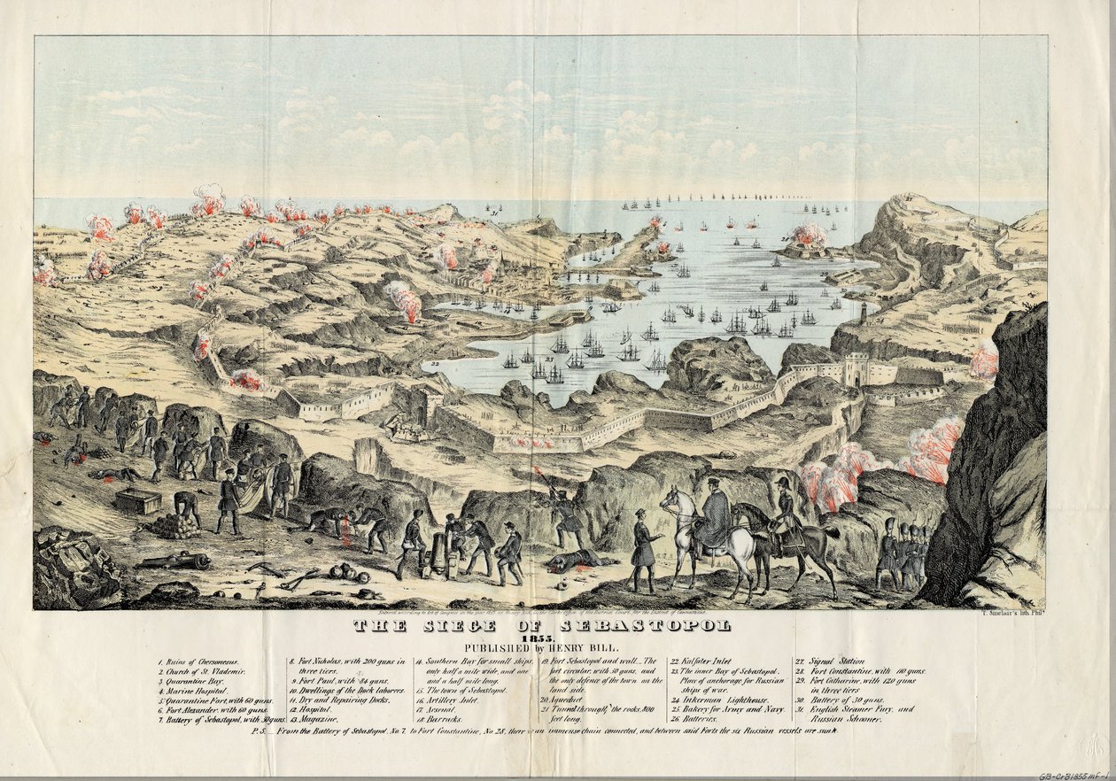 The Siege of Sevastopol by Thomas S. Sinclair