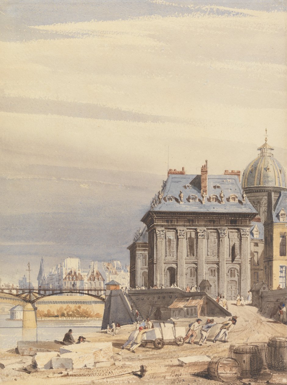 The Institute of France, Paris by Thomas Shotter Boys