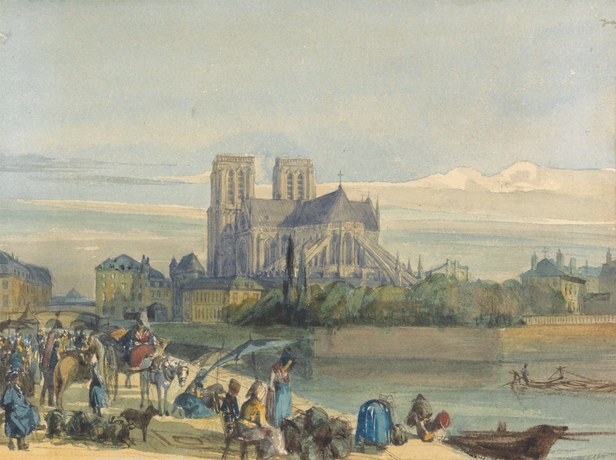 Notre Dame, Paris by Thomas Shotter Boys