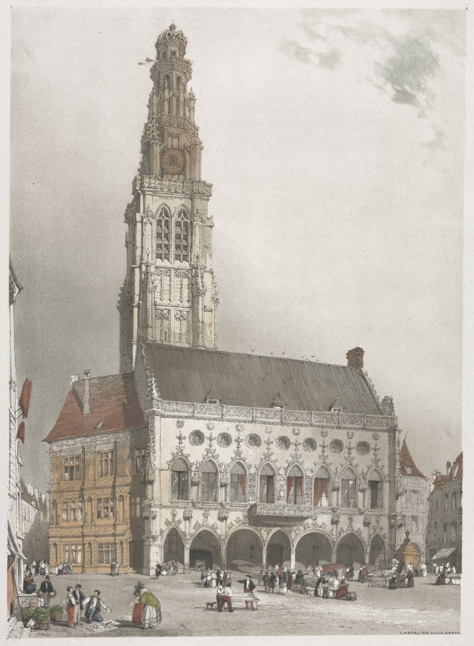 Picturesque Architecture in Paris, Ghent, Antwerp, Rouen: L