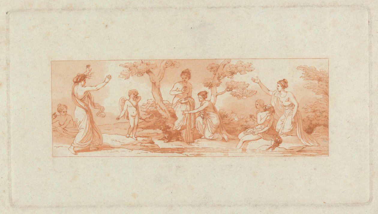 [One from] Two Albums, containing a total of 213 drawings by Stothard for book illustrations by Thomas Stothard