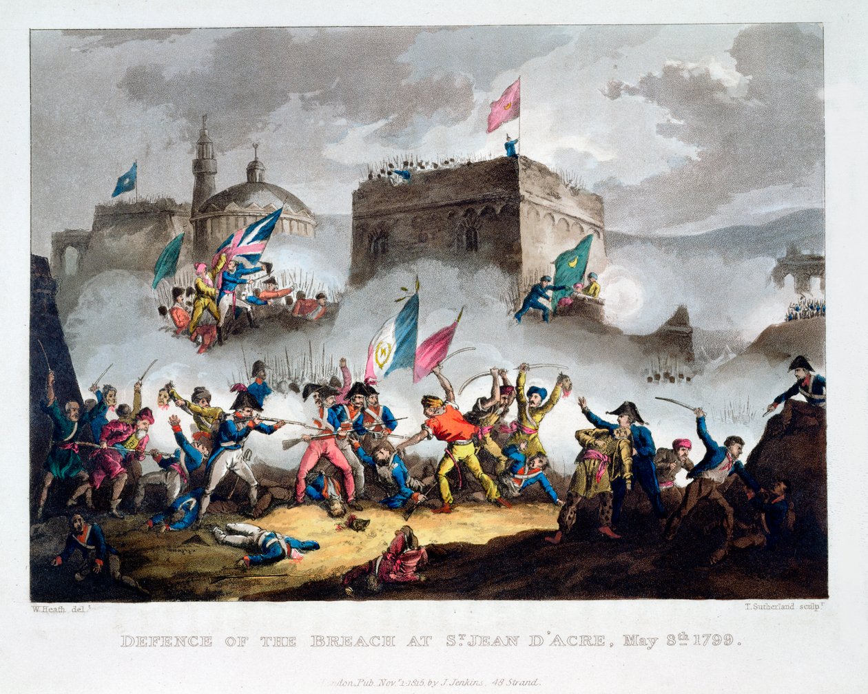 Defence of the Breach at St Jean d
