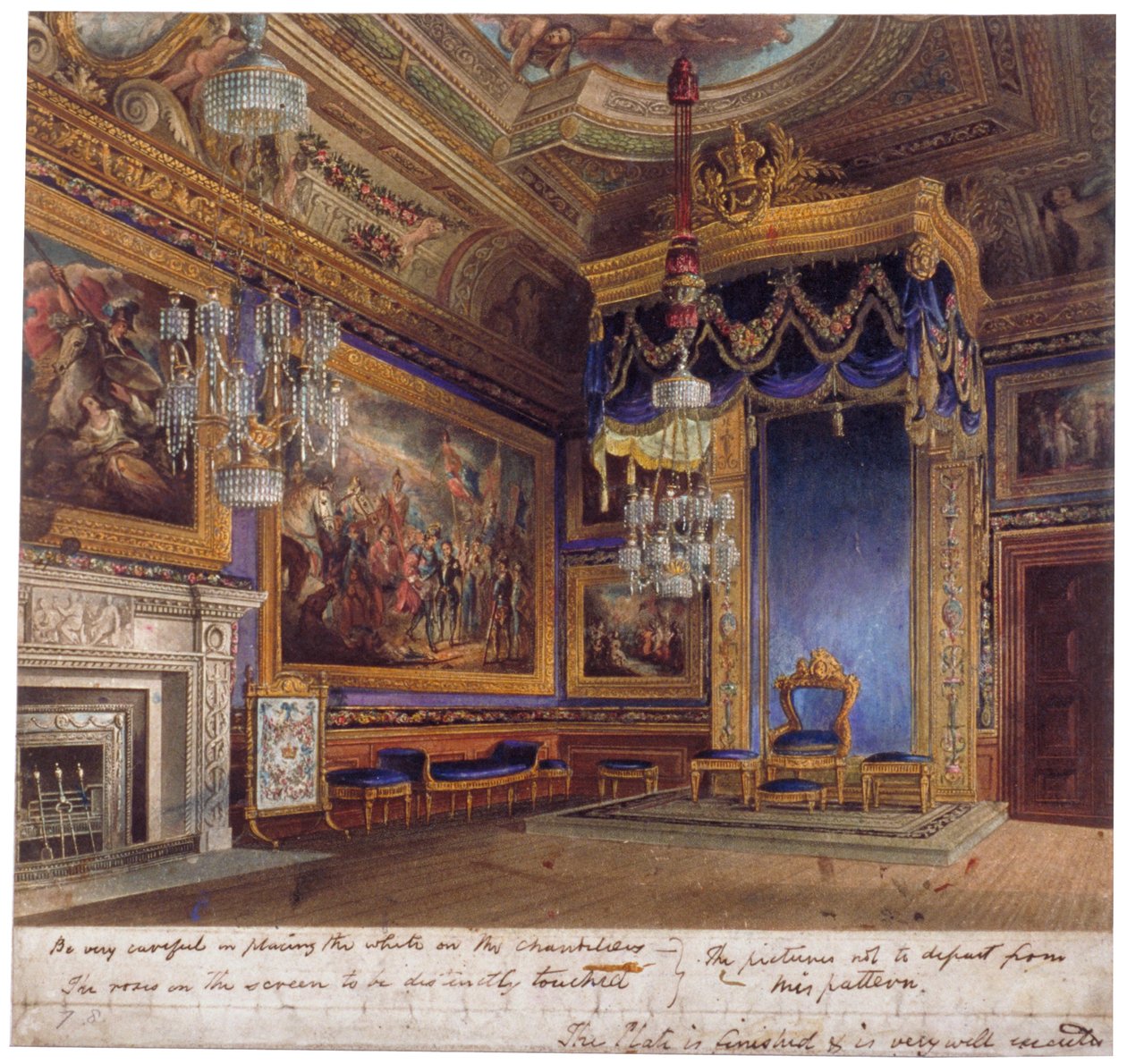 Interior view of the King