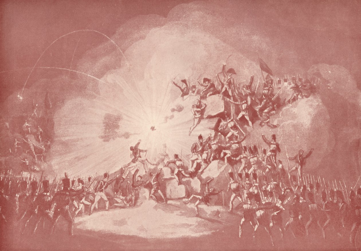 Storming of Ciudad Rodrigo, January 19, 1813 by Thomas Sutherland