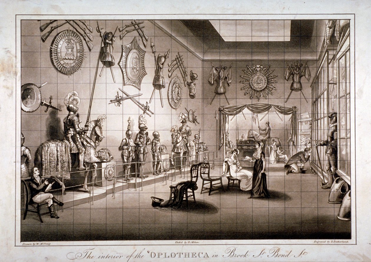 The Hoplotheca, Brook Street, Westminster, London by Thomas Sutherland