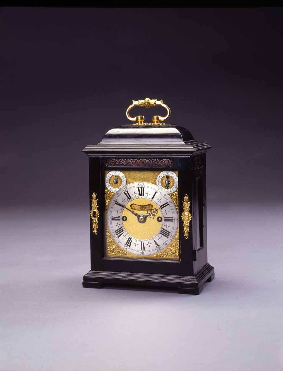 William and Mary Miniature Striking Bracket Clock, No. 226, c.1690-95 by Thomas Tompion