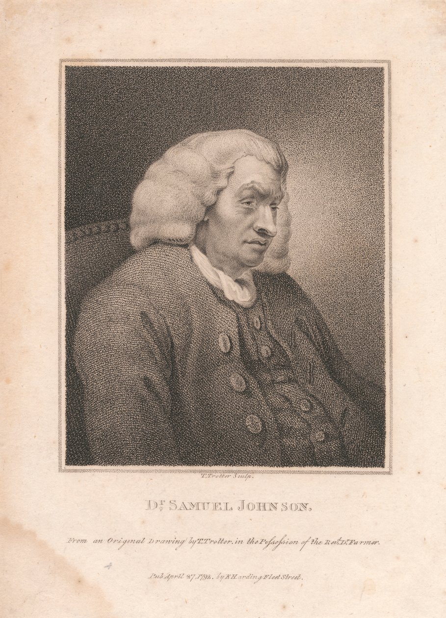 Dr. Samuel Johnson by Thomas Trotter