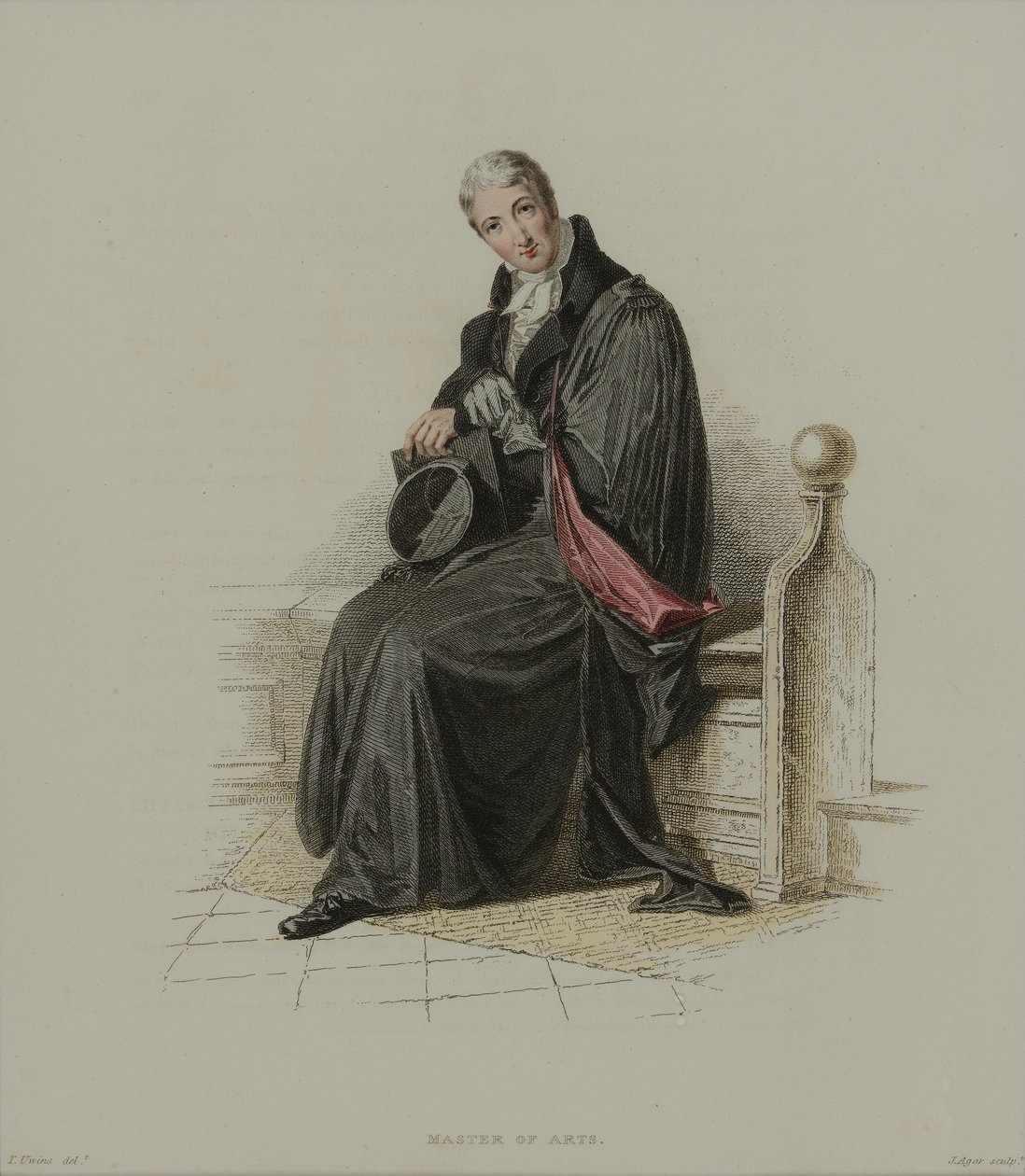 Master of Arts, engraved by J. Agar, published in R. Ackermann