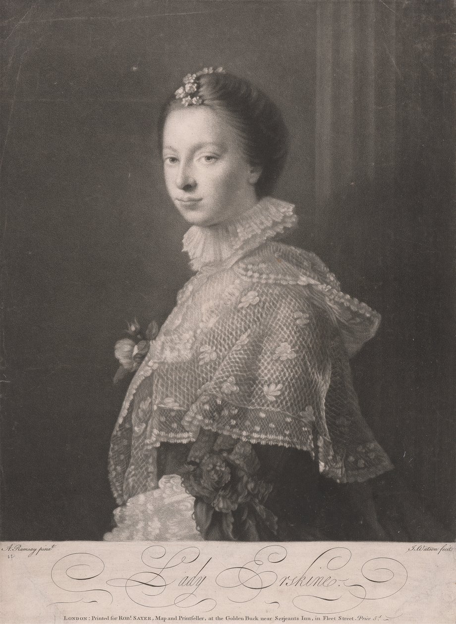 Janet, Lady Erskine by Thomas Watson