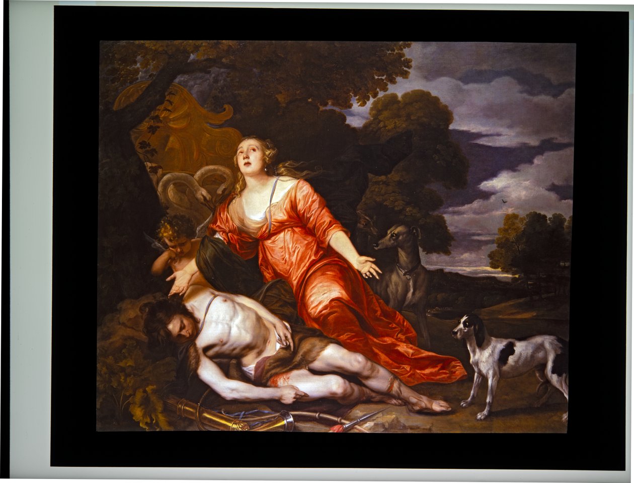 The Death of Adonis by Thomas Willeboirts Bosschaert