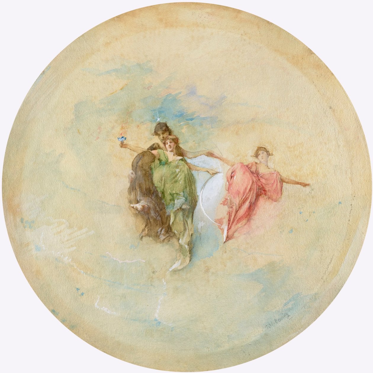 Dawn by Thomas Wilmer Dewing