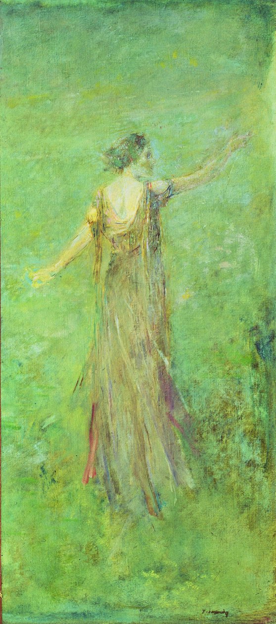 June by Thomas Wilmer Dewing