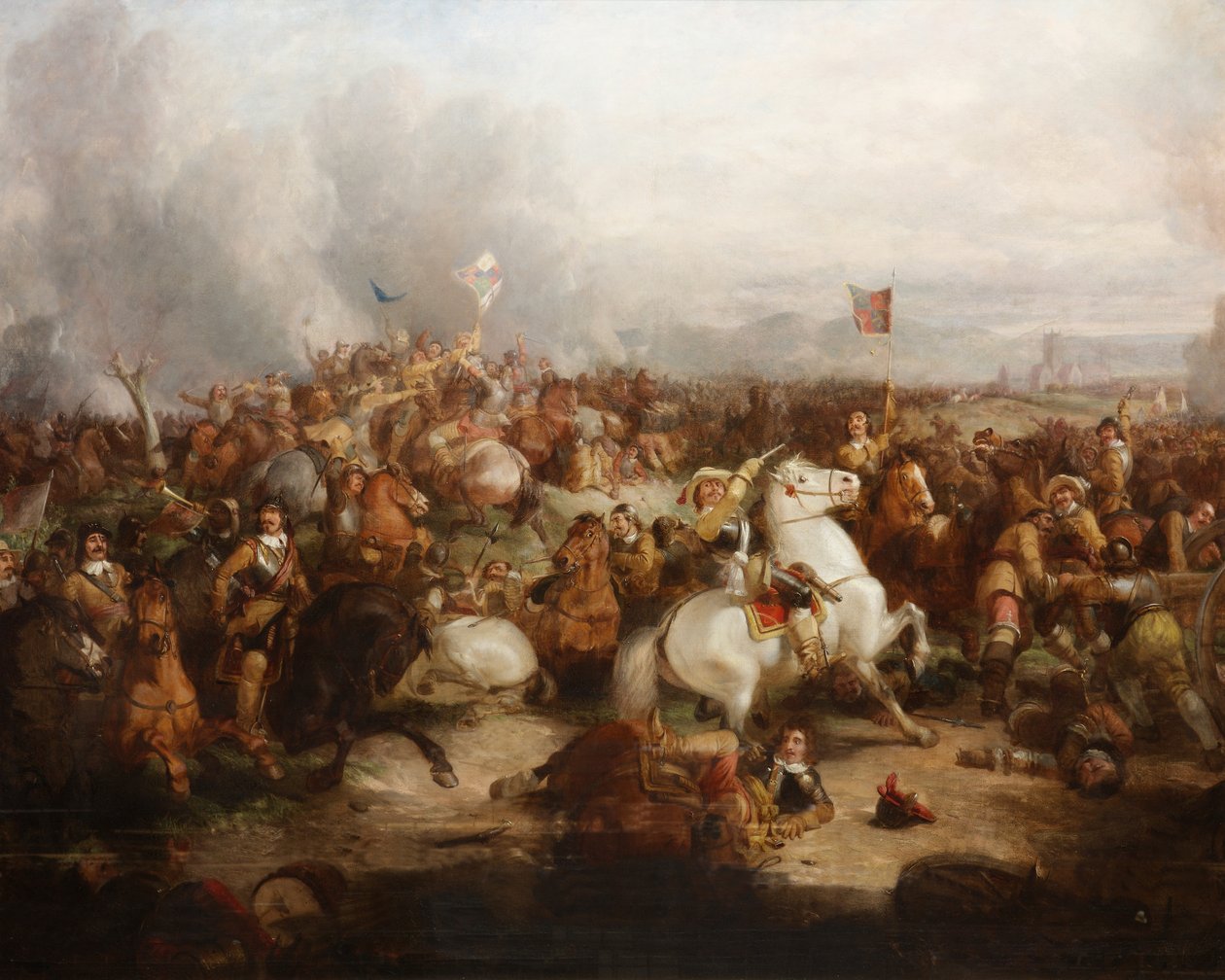 The Battle of Worcester, 3 September 1651 by Thomas Woodward