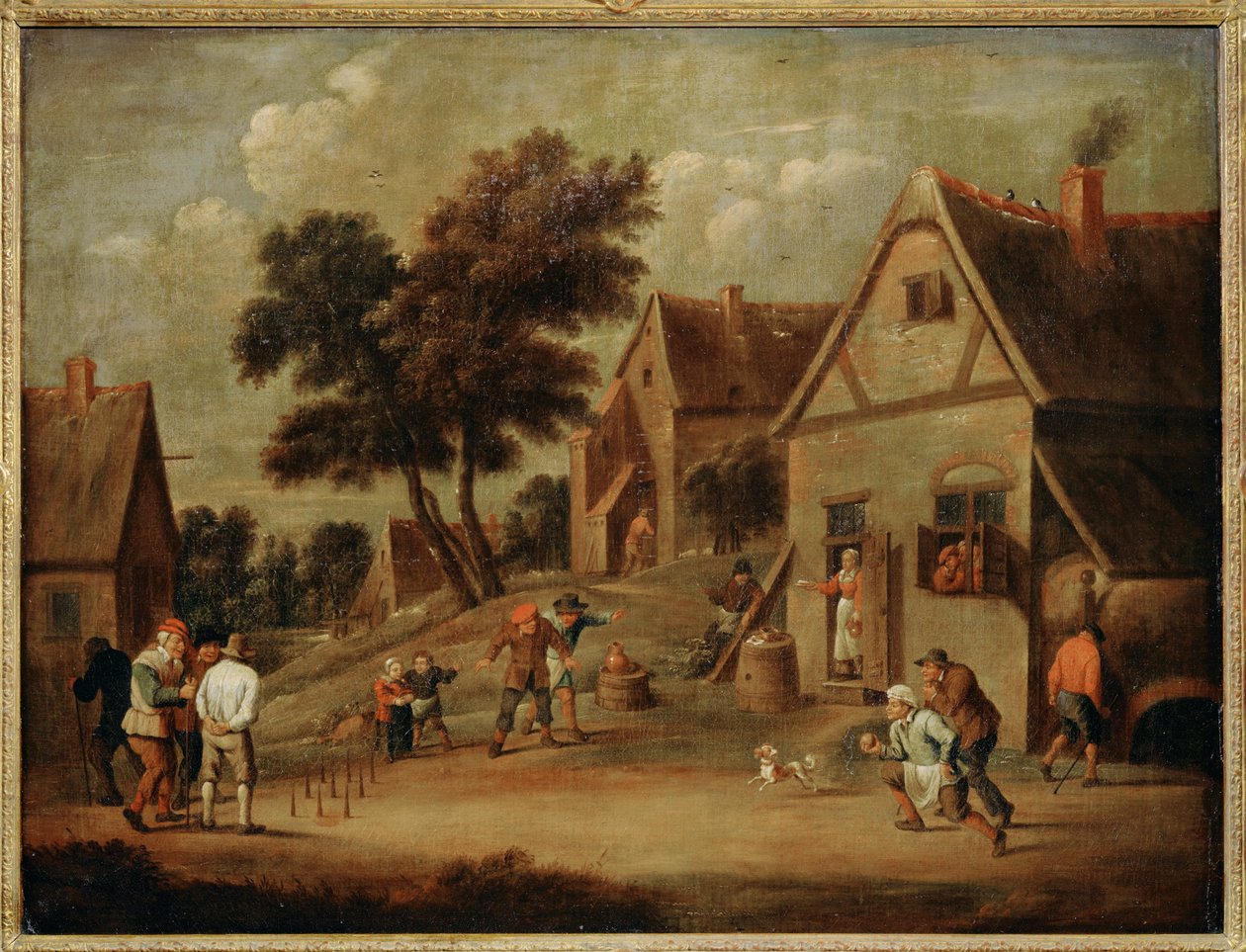 Joueurs de quilles - Bowling by Thomas van Apshoven
