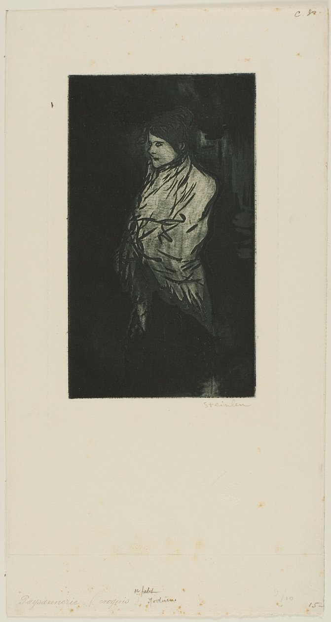 First Little Night Piece by Théophile Alexandre Pierre Steinlen