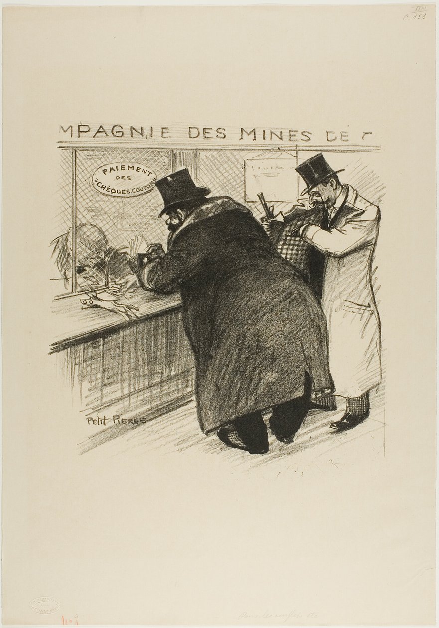 The Opportunist Majority by Théophile Alexandre Pierre Steinlen