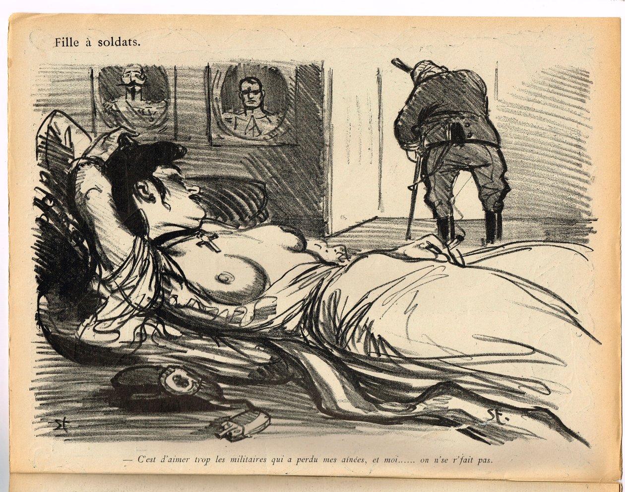 The Butter Plate, Satirical in Colors by Théophile Alexandre Steinlen