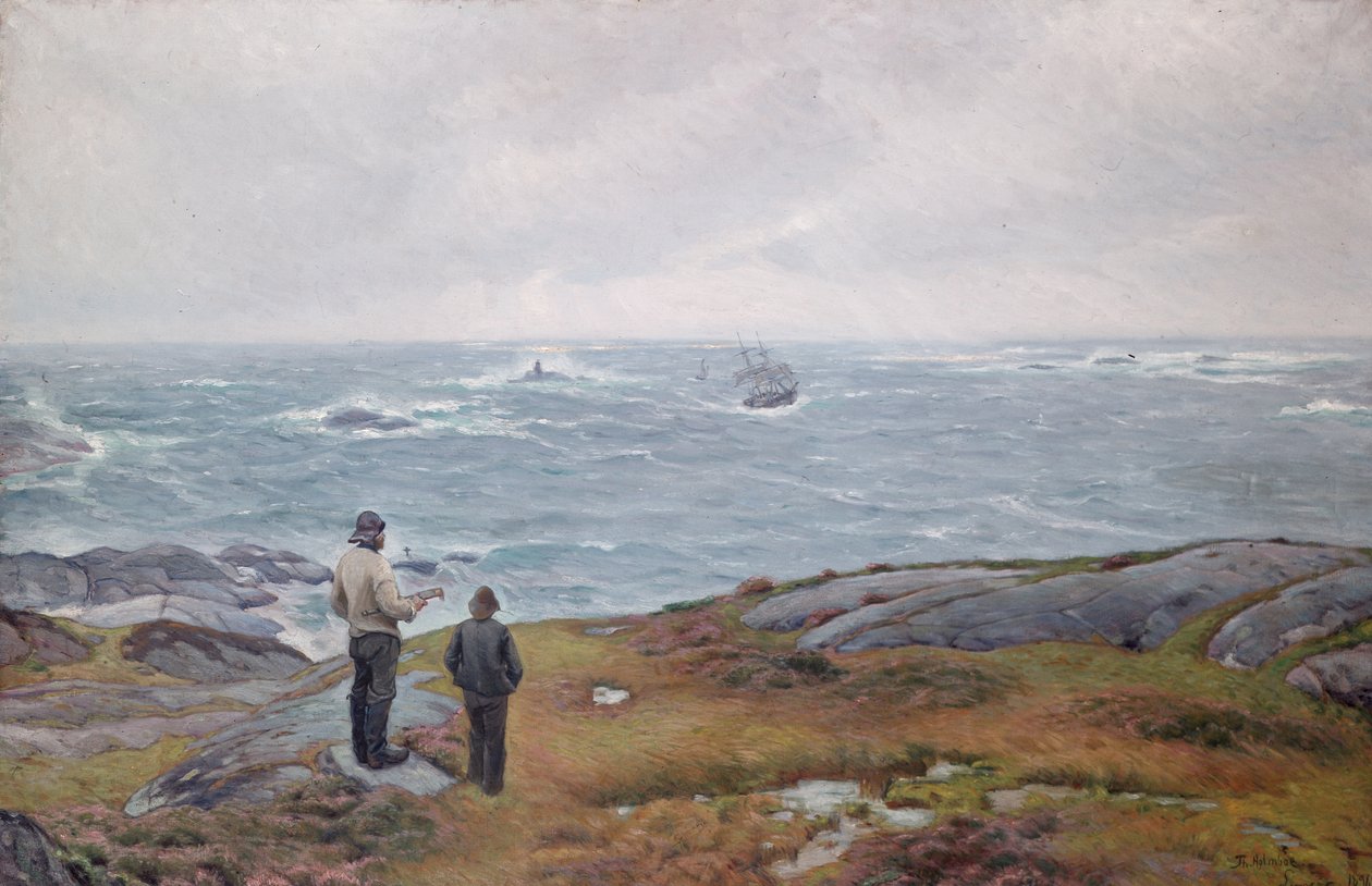 Lyngør by Thorolf Holmboe