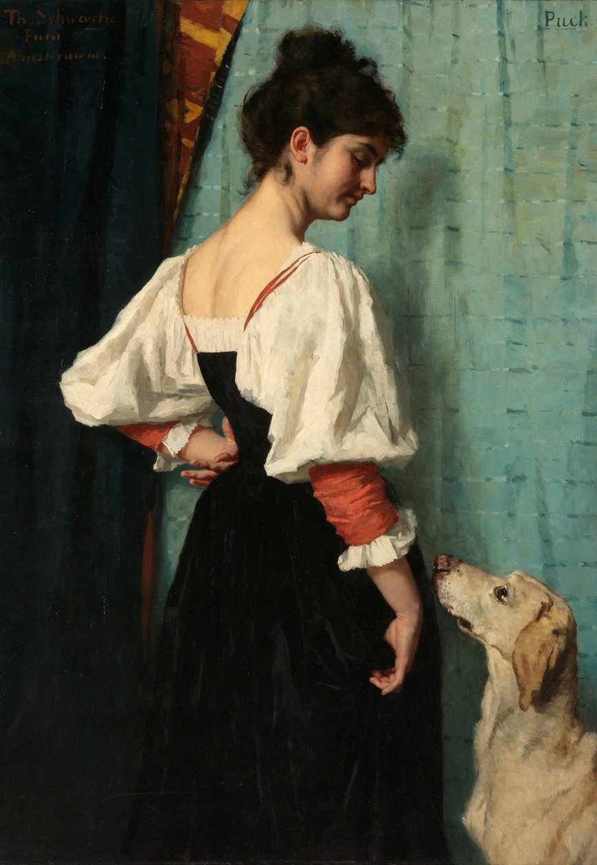 Portrait of a Young Woman, with 