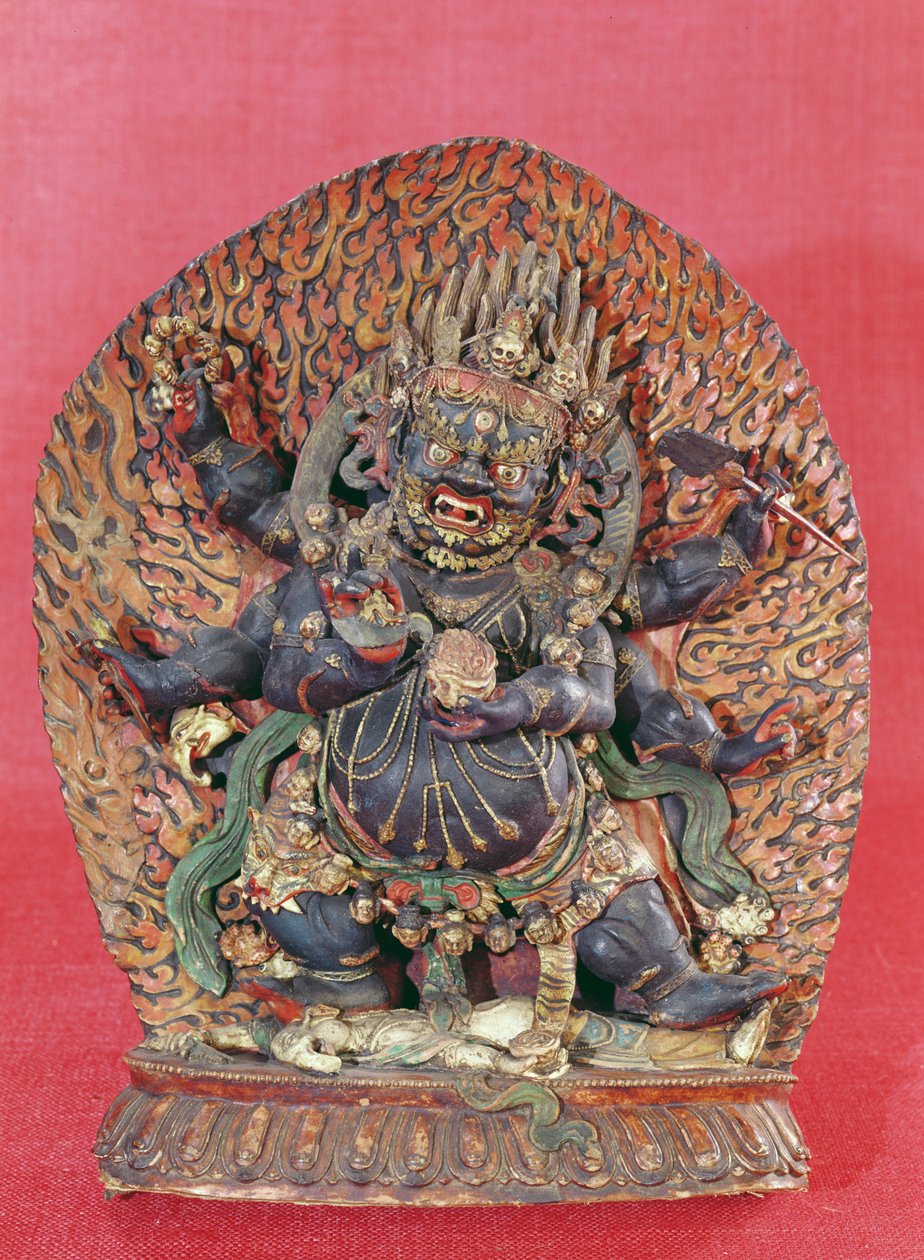 Figure of Mahakala by Tibetan School