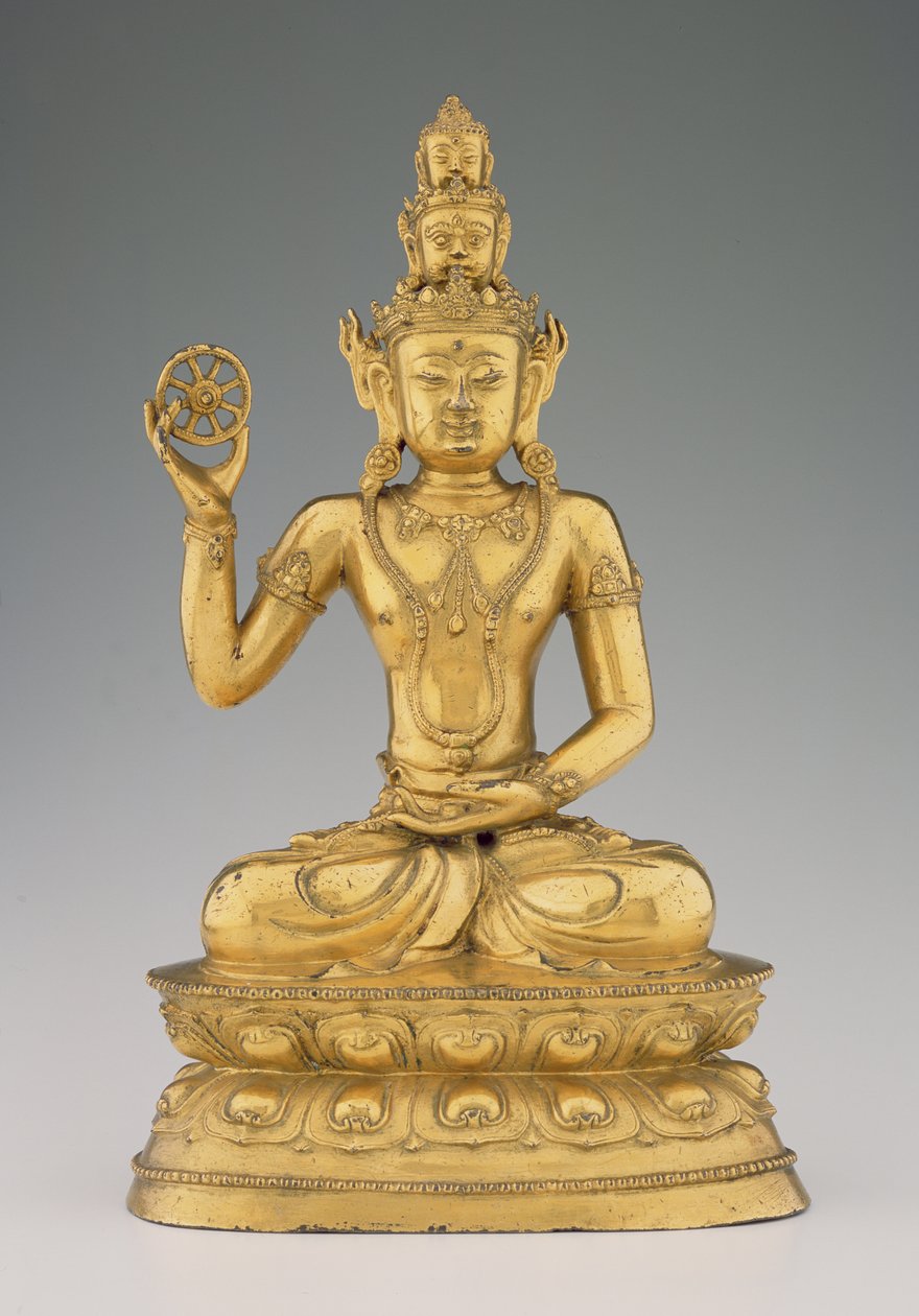 Vajrasattvadhatu Lokesvara by Tibetan School